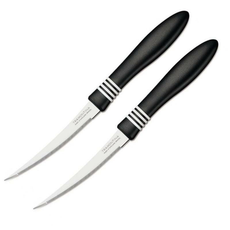 Набор ножей Tramontina Cor&Cor Black (23462/204) 2 предмета