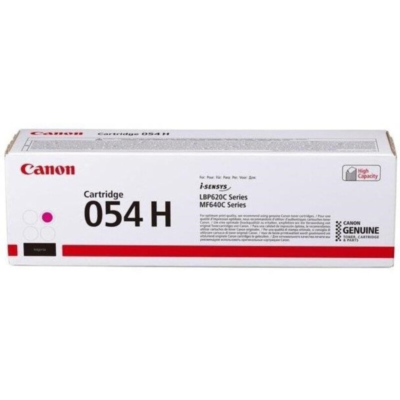 Картридж Canon 054H LBP621ColorWay/LBP623Cdw/MF641ColorWay Magenta (3026C002)