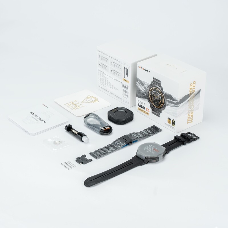 Смарт-годинник Kospet Tank T4 SE Black
