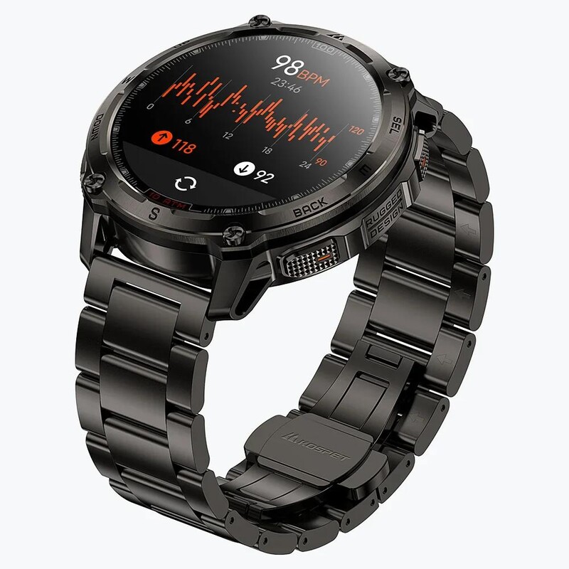 Смарт-годинник Kospet Tank T4 SE Black