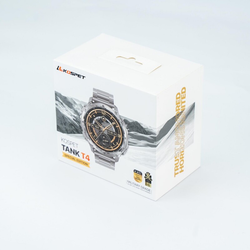 Смарт-годинник Kospet Tank T4 SE Silver