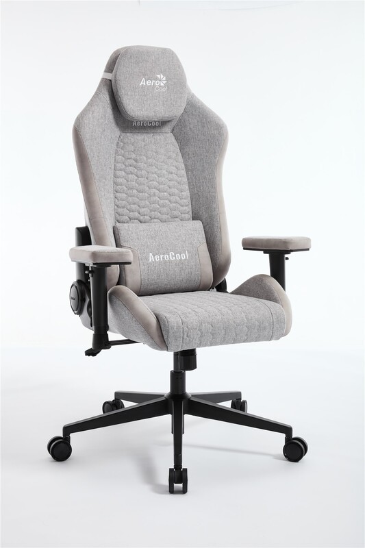 Крісло для геймерів AeroCool CROWN Loft Light Grey (ACGC-2052104.41)