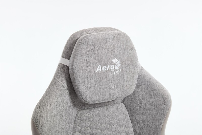 Крісло для геймерів AeroCool CROWN Loft Light Grey (ACGC-2052104.41)