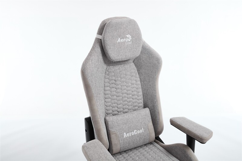 Крісло для геймерів AeroCool CROWN Loft Light Grey (ACGC-2052104.41)