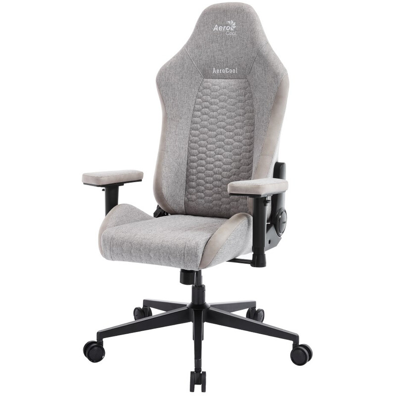 Кресло для геймеров AeroCool CROWN Loft Light Grey (ACGC-2052104.41)