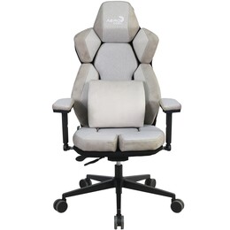 Крісло для геймерів AeroCool XTAL Loft Air Light Grey (TEGC-2100104.41)
