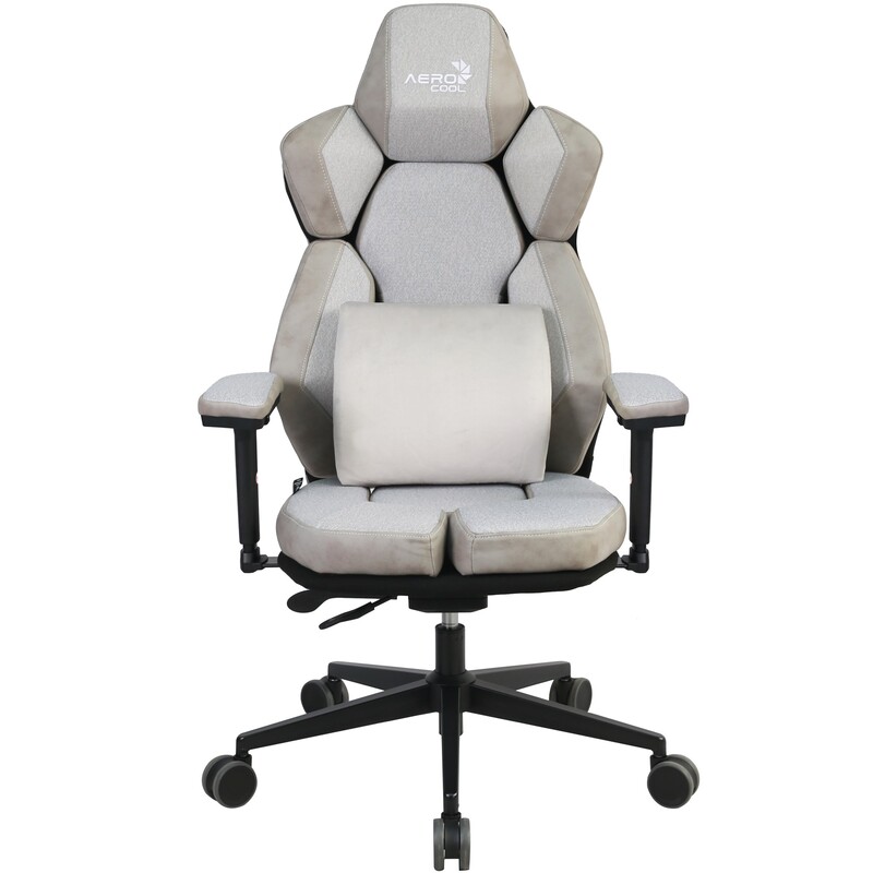 Кресло для геймеров AeroCool XTAL Loft Air Light Grey (TEGC-2100104.41)