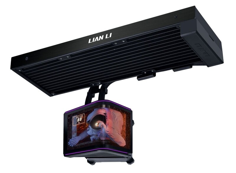 Система водяного охолодження Lian Li HydroShift II OLED Curved 360 Fanless Black(G89.GHS2OLDC36NB.00)