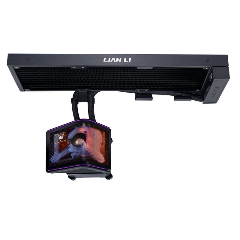Система водяного охолодження Lian Li HydroShift II OLED Curved 360 Fanless Black(G89.GHS2OLDC36NB.00)