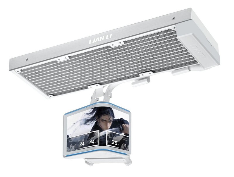 Система водяного охолодження Lian Li HydroShift II OLED Curved 360 Fanless White (G89.GHS2OLDC36NW.00)