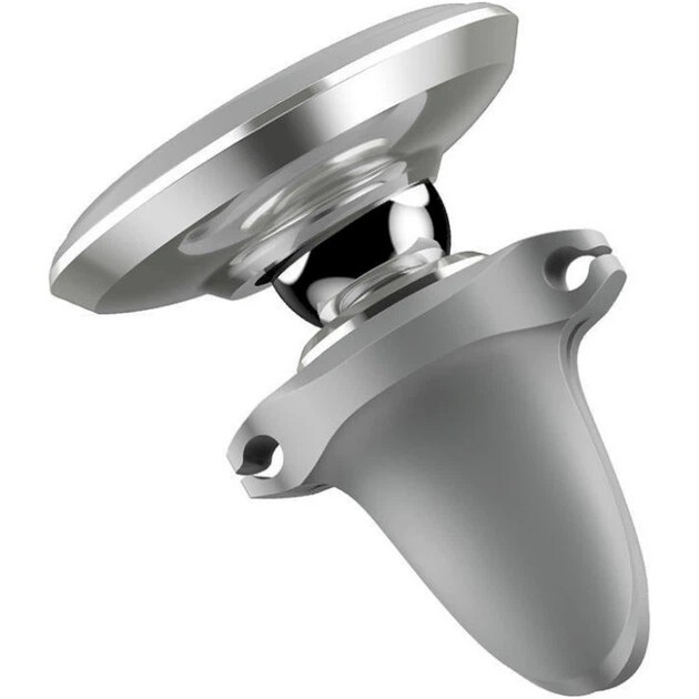Тримач автомобільний для смартфона Baseus Magnetic Car Mount Grey (C40141201S13-00)