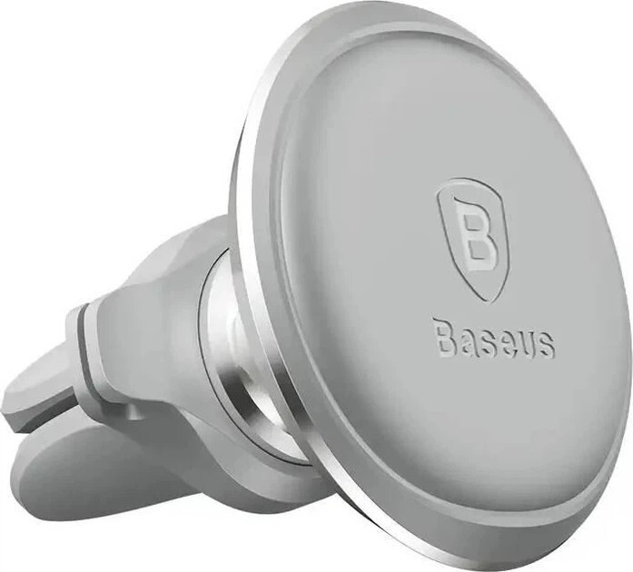 Тримач автомобільний для смартфона Baseus Magnetic Car Mount Grey (C40141201S13-00)