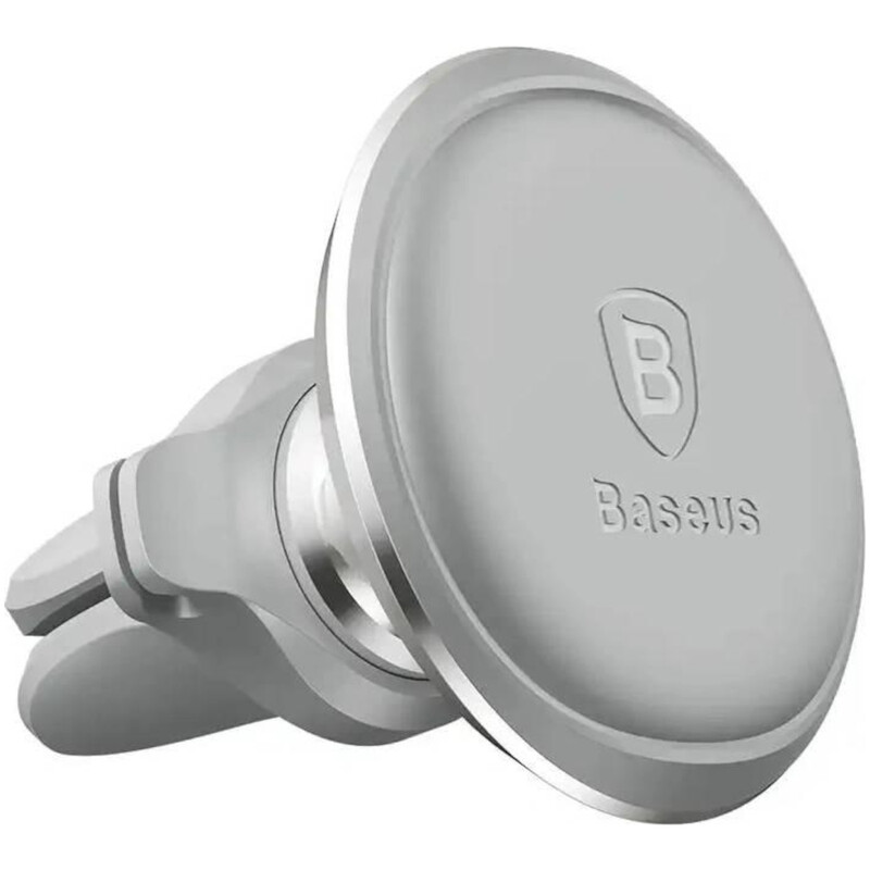 Тримач автомобільний для смартфона Baseus Magnetic Car Mount Grey (C40141201S13-00)