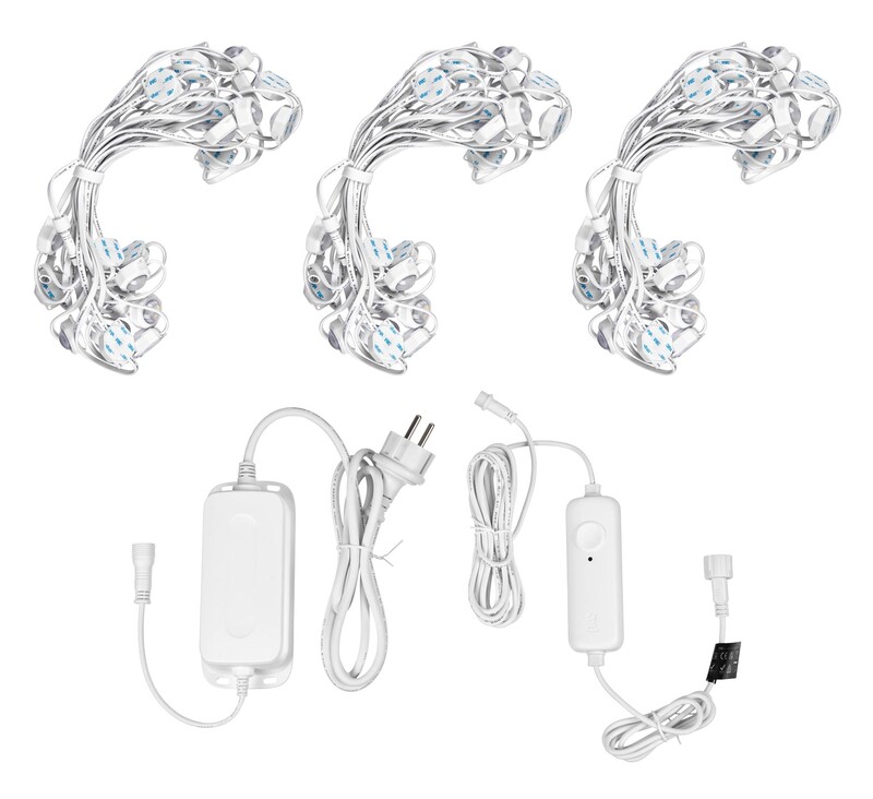 Smart LED гірлянда Twinkly Permanent Light RGB72 (TWPL072STP-TEU) 72LED, 30м, BT+WiFi