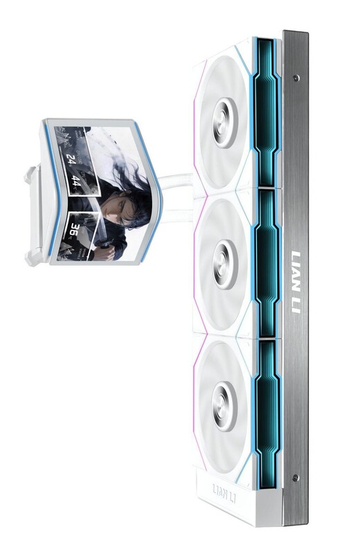 Система водяного охолодження Lian Li HydroShift II OLED Curved 360 TL White (G89.GHS2OLDC36TW.00)