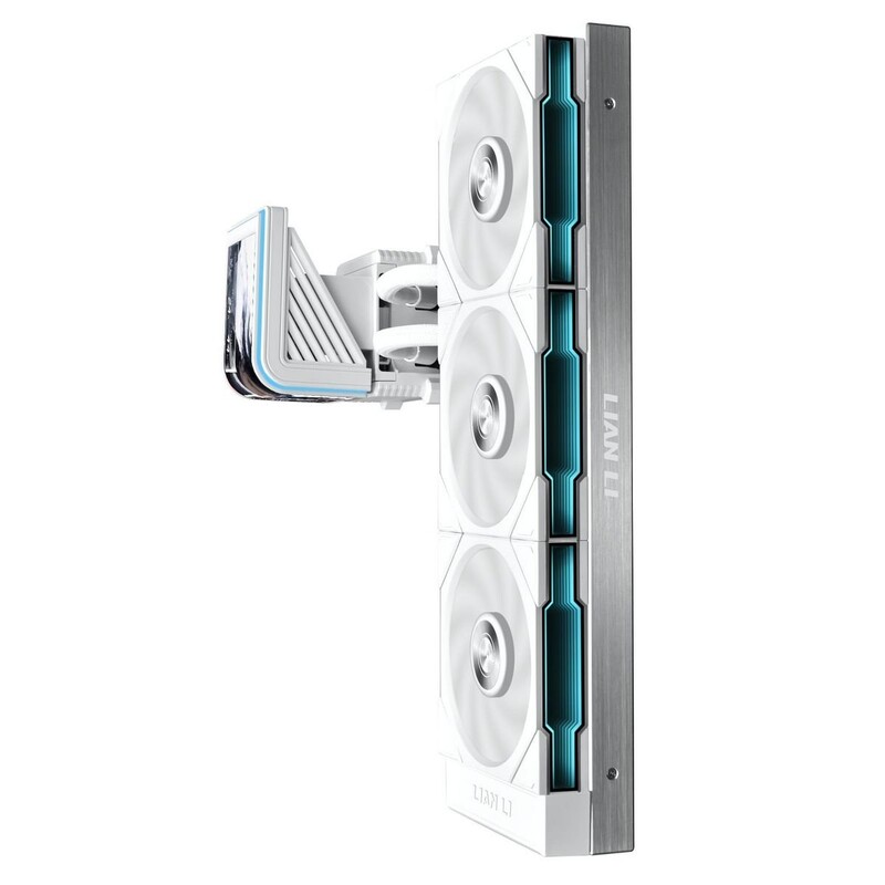 Система водяного охолодження Lian Li HydroShift II OLED Curved 360 TL White (G89.GHS2OLDC36TW.00)
