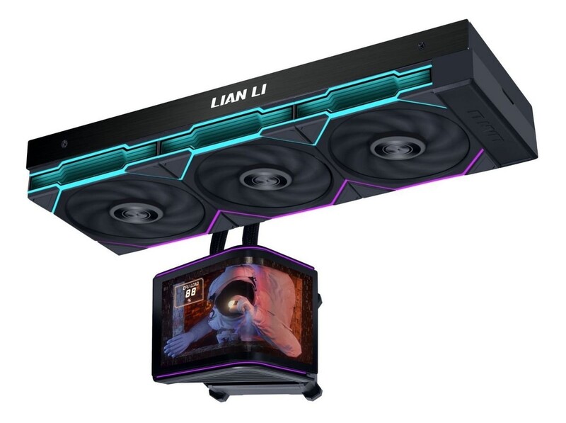 Система водяного охлаждения Lian Li HydroShift II OLED Curved 360 TL Black (G89.GHS2OLDC36TB.00)