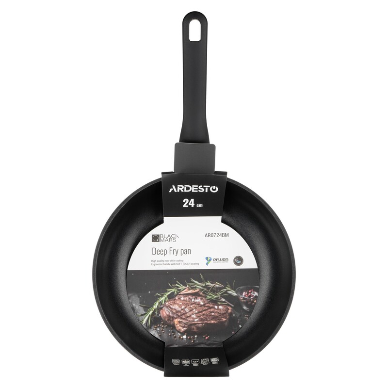 Пательня Ardesto Black Mars Mira 24 см (AR0724BM)