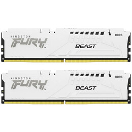 Модуль пам`ятi DDR5 34GB/6800 Kingston Fury Beast Expo White (KF568C34BWEK2-32)