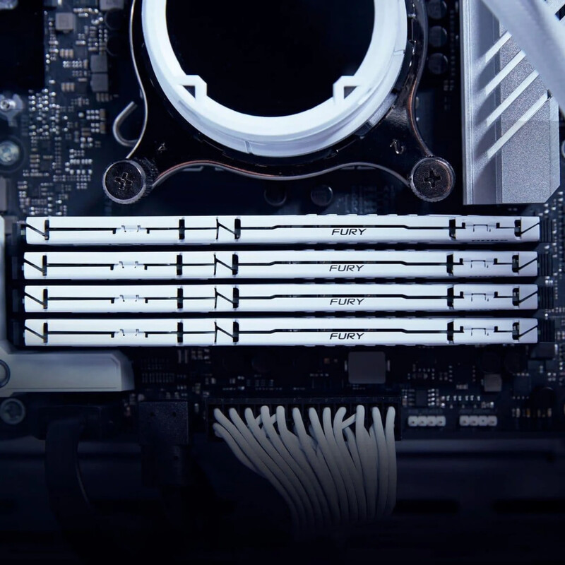 Модуль памяти DDR5 34GB/6800 Kingston Fury Beast Expo White (KF568C34BWEK2-32)