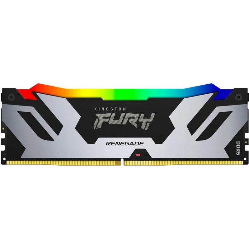 Модуль памяти DDR5 16GB/7600 Kingston Fury Renegade RGB XMP Silver (KF576C38RSA-16)