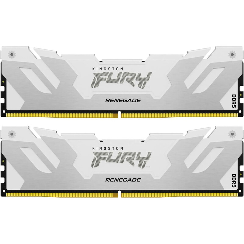 Модуль памяти DDR5 32GB/7600 Kingston Fury Renegade XMP White (KF576C38RWK2-32)