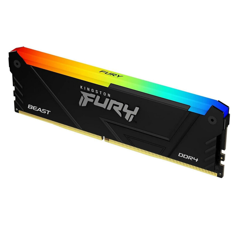 Модуль памяти DDR4 32GB/3200 Kingston Fury Beast RGB Black (KF432C16BB2A/32)