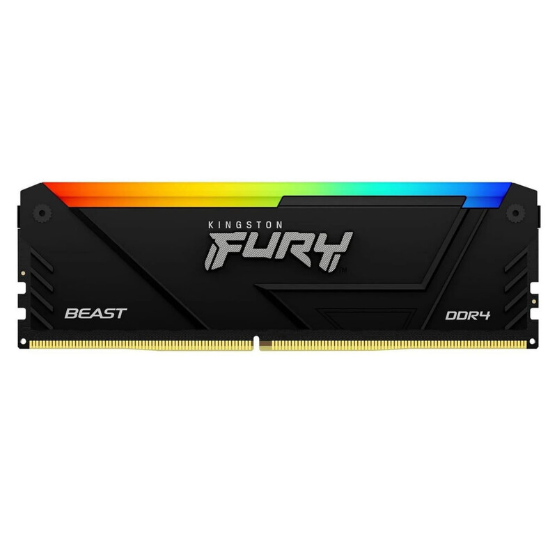 Модуль памяти DDR4 32GB/3200 Kingston Fury Beast RGB Black (KF432C16BB2A/32)