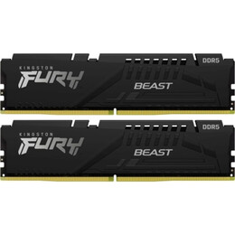 Модуль памяти DDR5 128GB/5600 Kingston Fury Beast Black (KF556C40BBK2-128)