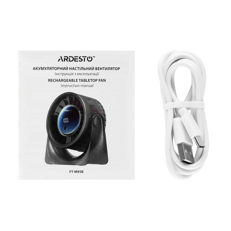 Вентилятор Ardesto OneBreeze FT-M95B