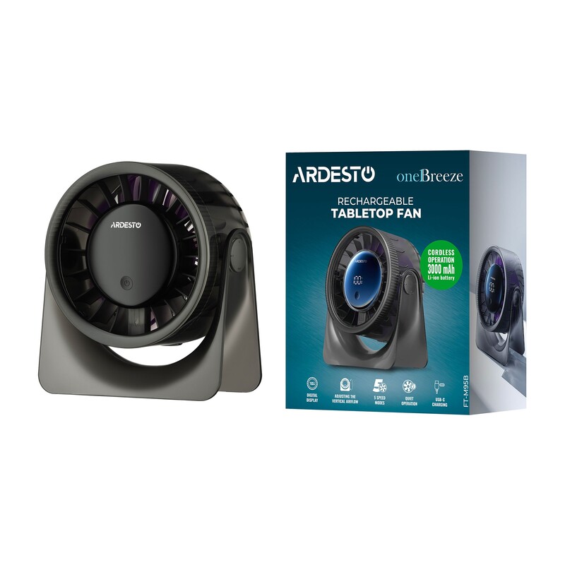 Вентилятор Ardesto OneBreeze FT-M95B