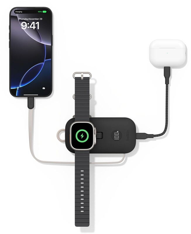 Універсальна мобільна батарея Belkin Power Bank 10000mAh 45W Black (BPD012HQBK)