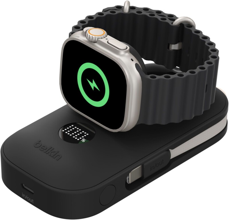 Універсальна мобільна батарея Belkin Power Bank 10000mAh 45W Black (BPD012HQBK)