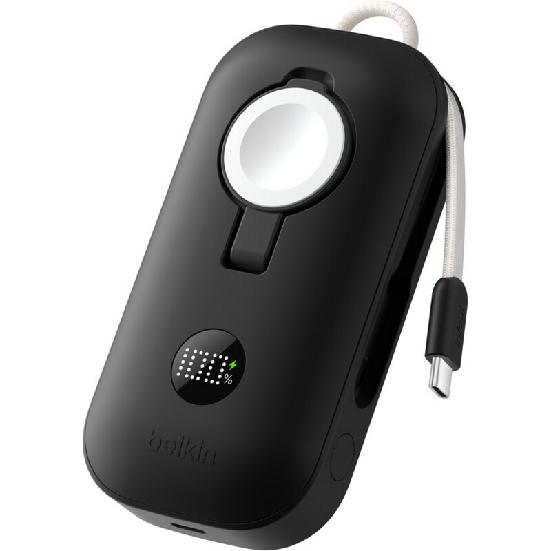 Універсальна мобільна батарея Belkin Power Bank 10000mAh 45W Black (BPD012HQBK)