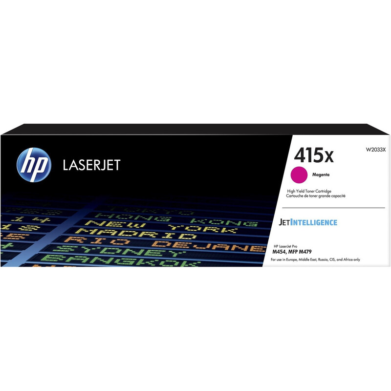 Картридж HP 415X CLJ Pro M414/454/479 Magenta (max) (W2033X)