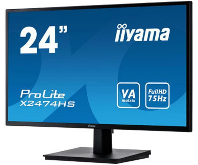 Монітор Iiyama 23.6" X2474HS-B2 VA Black