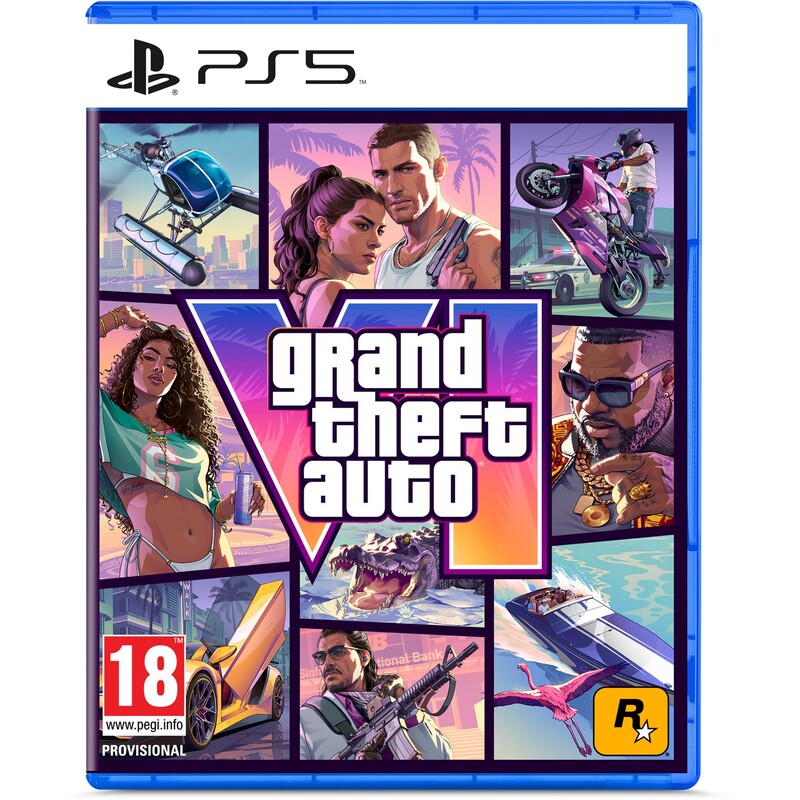 Гра Grand Theft Auto VI для Sony PlayStation 5, код активації (5026555439800)