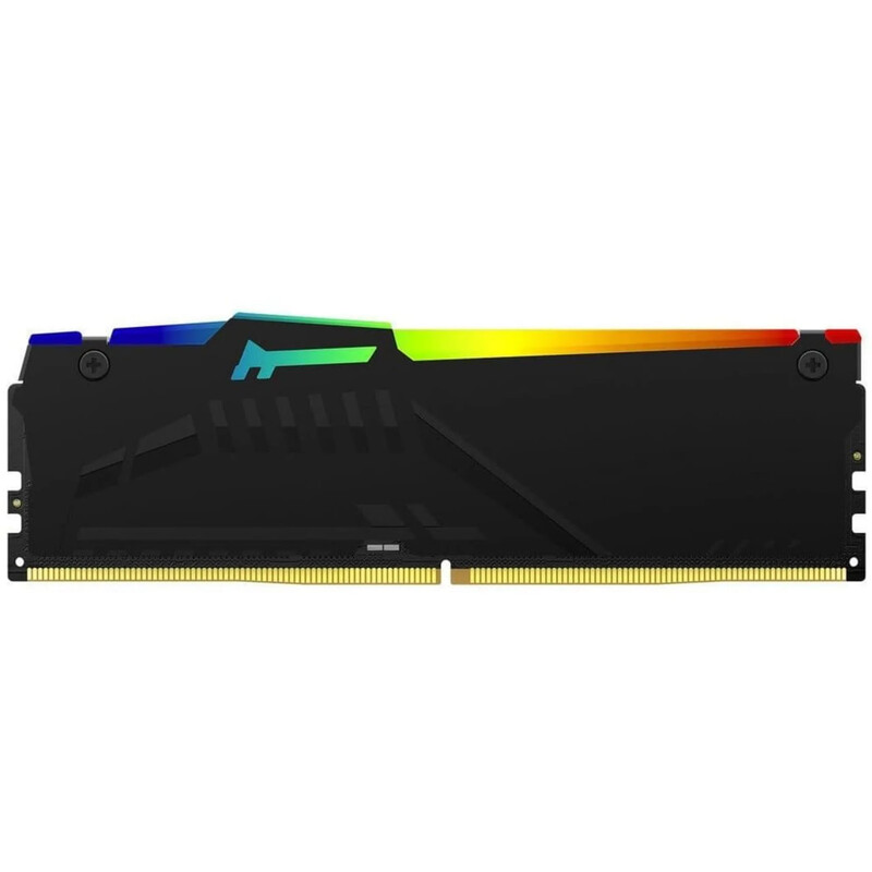 Модуль памяти DDR5 16GB/6000 Kingston Fury Beast RGB Expo Black (KF560C30BBEAK2-16)