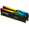 Фото - Модуль памяти DDR5 16GB/6000 Kingston Fury Beast RGB Expo Black (KF560C30BBEAK2-16) | click.ua