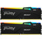 Фото - Модуль памяти DDR5 16GB/6000 Kingston Fury Beast RGB Expo Black (KF560C30BBEAK2-16) | click.ua
