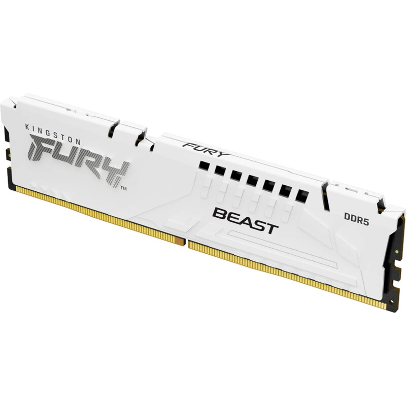 Модуль памяти DDR5 16GB/6000 Kingston Fury Beast Expo White (KF560C30BWE-16)