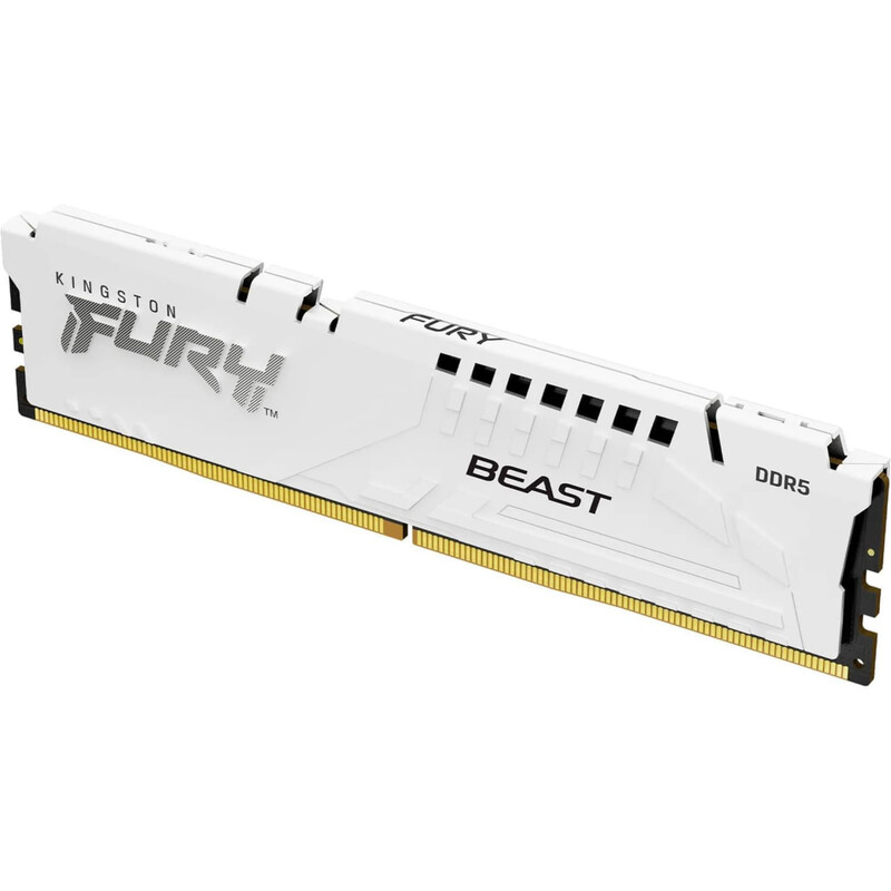 Модуль памяти DDR5 32GB/6000 Kingston Fury Beast Expo White (KF560C30BWE-32)