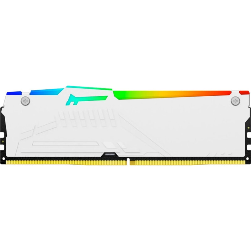 Модуль памяти DDR5 32GB/6400 Kingston Fury Beast RGB Expo White (KF564C32BWEA-32)
