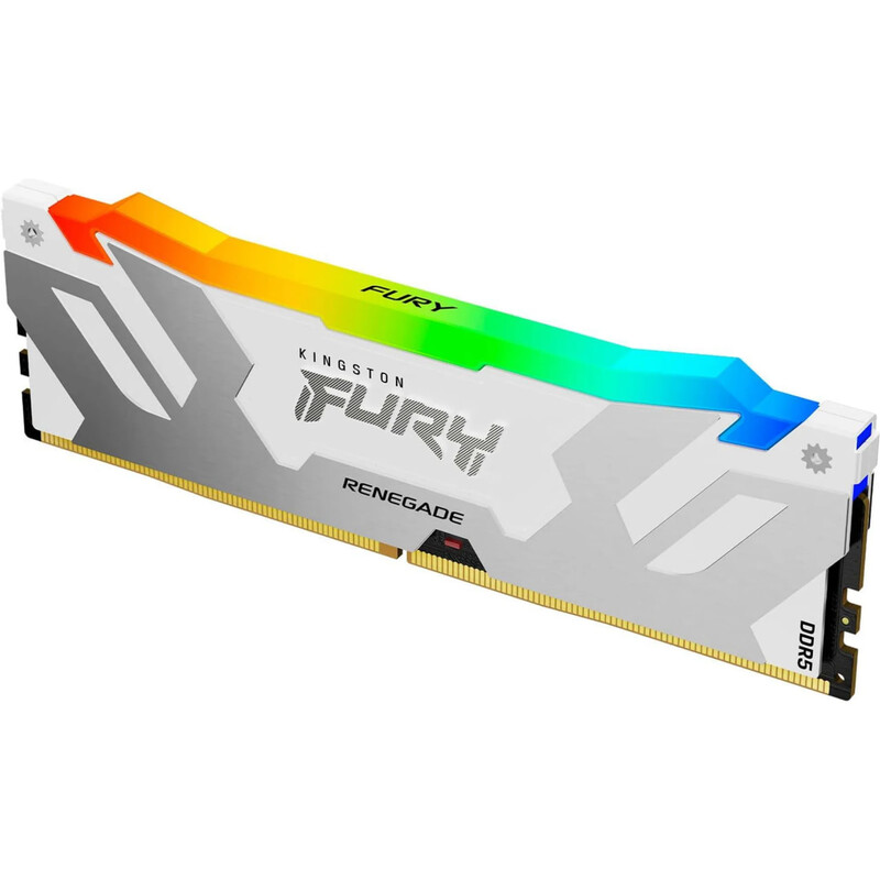Модуль памяти DDR5 32GB/6400 Kingston Fury Renegade RGB XMP White (KF564C32RWA-32)