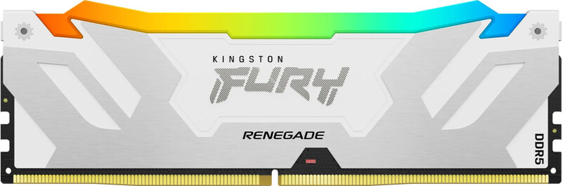 Модуль памяти DDR5 32GB/6400 Kingston Fury Renegade RGB XMP White (KF564C32RWAK2-32)