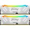 Фото - Модуль памяти DDR5 32GB/6400 Kingston Fury Renegade RGB XMP White (KF564C32RWAK2-32) | click.ua