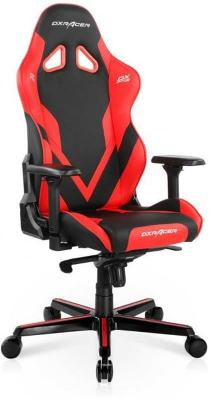 Кресло для геймеров DXRAcer G Series D8200 GC-G001-NR-B2-NVF Black/Red