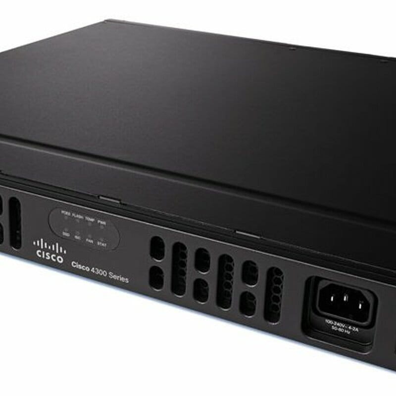 Маршрутизатор Cisco ISR 4331 3GE,2NIM,1SM,4G FLASH,4G DRAM,IPB (ISR4331/K9)