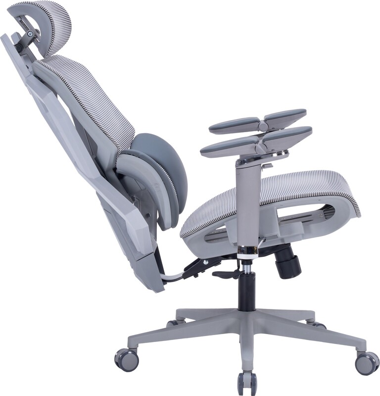 Крісло для геймерів GamePro Edge GC820MG Grey