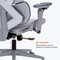 Фото - Крісло для геймерів GamePro Edge GC820MG Grey | click.ua